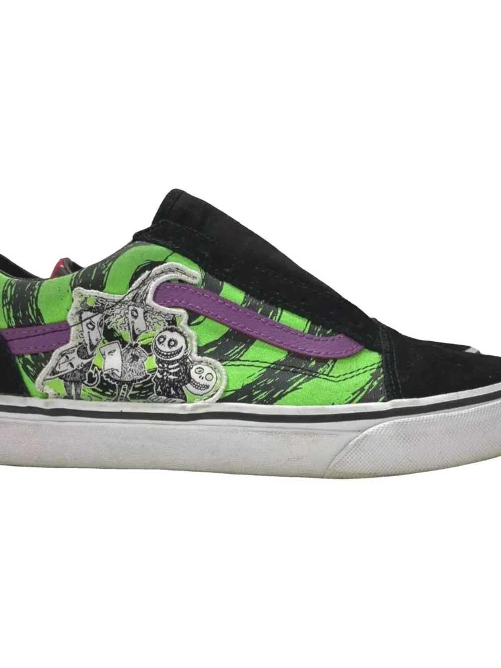 Vans Old Skool Lock Shock Barrel Disney Nightmare Before Christmas Women 6.5 NBC